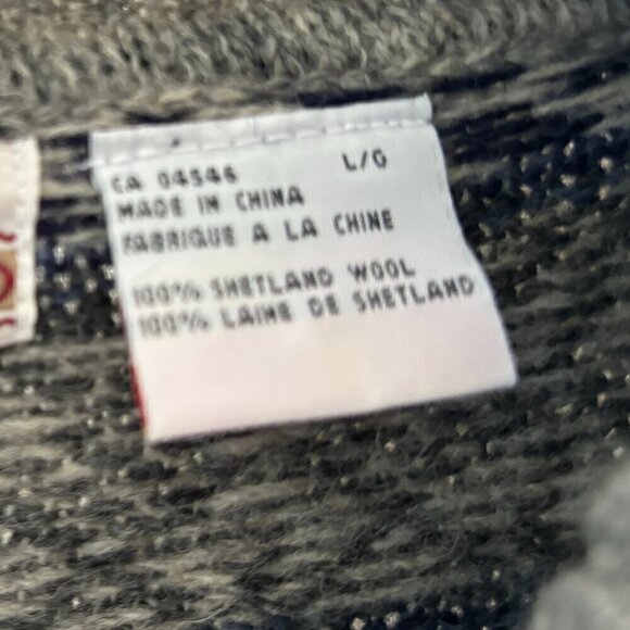 Icelandic Style Long Button Up Cardigan Sweater - Picture 6 of 8